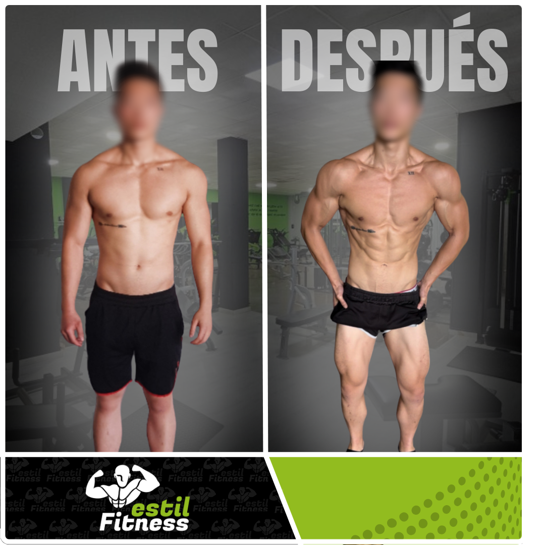 Antes y después de un alumno de El Reto