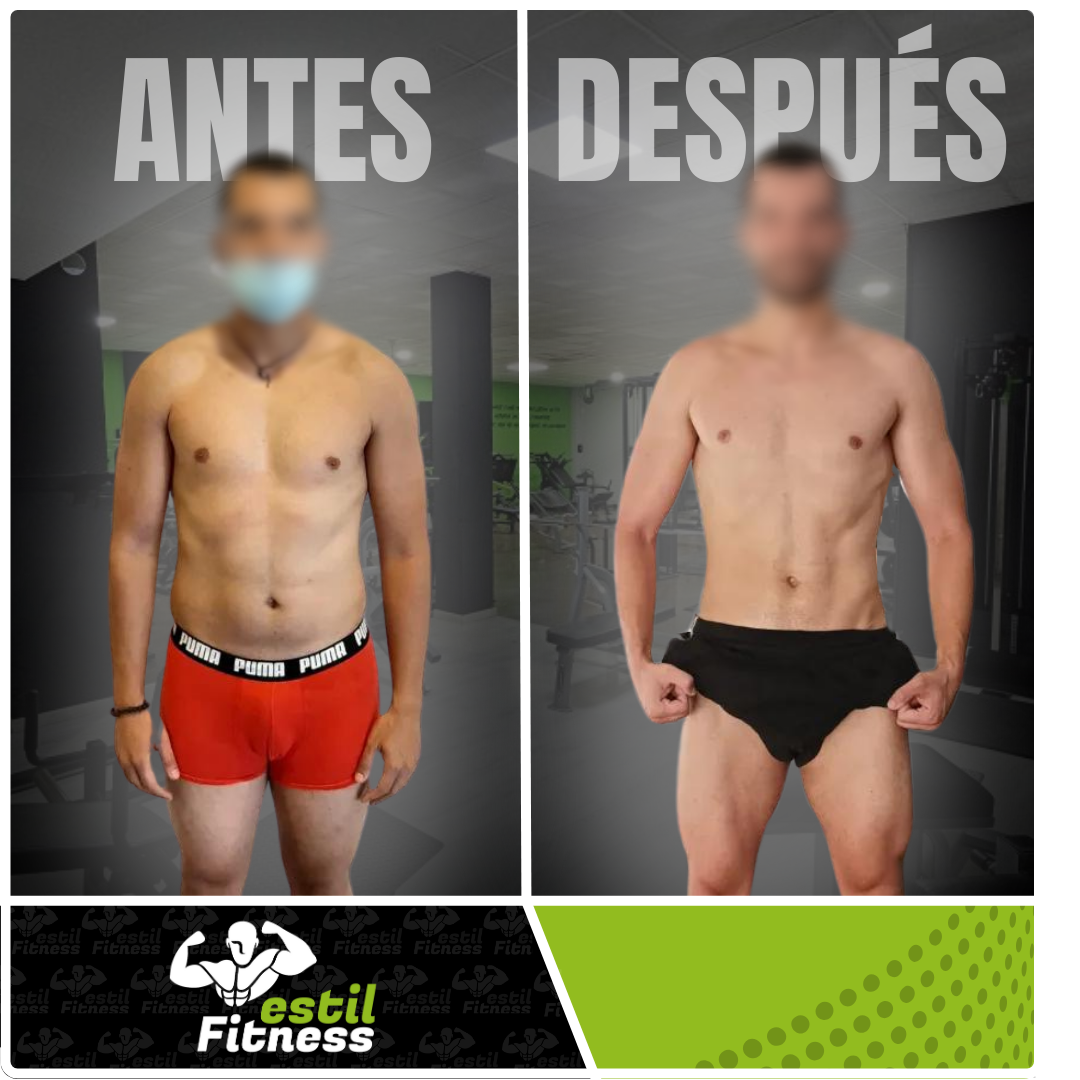 Antes y después de un alumno de El Reto
