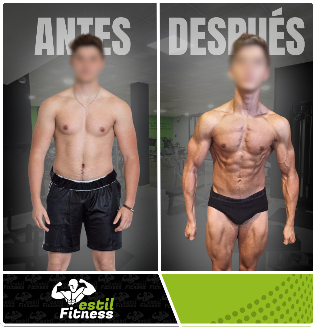 Antes y después de un alumno de El Reto